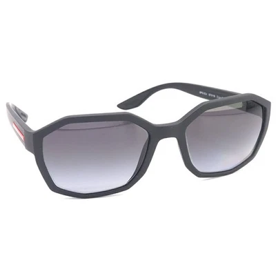Gafas de sol deportivas PRADA SPS02V negras transparentes negras degradadas 57 19 145 Foto 1 de 4