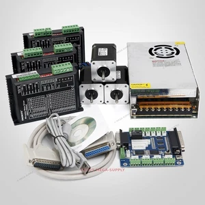 3 Axis CNC Kit Digital Stepper Driver Nema17 97oz-in Stepper Motor & 24V PSU - Picture 1 of 12