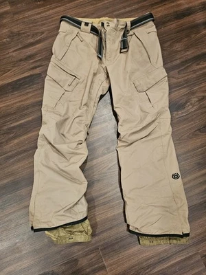 686 Infidry Smarty Snowboard Pants Cargo Men’s XL Tan All Weather - Image 1 of 4