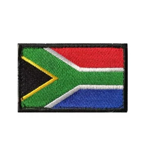 South African Flag Patch Embroidered Sew On Decal South Africa ZA Free Shipping! - Picture 1 of 1