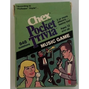Chex Pocket Trivia Musikspiel Serie 3 komplett - Bild 1 von 4