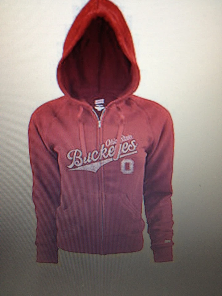Ohio State Buckeyes OSU Juniors Medium M Hoodie Sweatshirt University New Girls  - Image 1 of 1