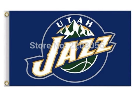 Utah Jazz Flag 3x5ft Banner Polyester basketball World Champions Jazz002 Cover