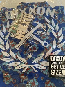 Dixxon Flannel Co. "GET LEID" HOMME L ÉPUISÉ NEUF DANS SA BOÎTE MANCHES COURTES - Photo 1/4