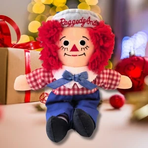 Vintage Raggedy Ann Andy Plush Doll Toy - Bild 1 von 2
