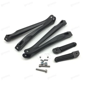 Soporte de clavijas para pie de pasajero trasero negro Yamaha YZF-R1 apto para 2004-2008 - Imagen 1 de 6