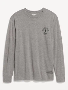 Old Navy Sequoia Forest Sierra Nevada Mountains Long Sleeve T-Shirt - Gray - XXL - Picture 1 of 5