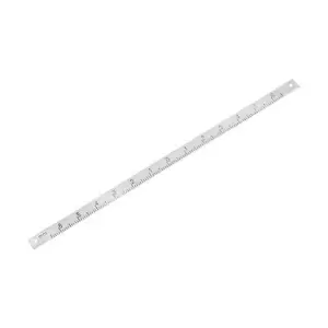 Center Finding Ruler 65mm-0-65mm Table Sticky Adhesive Tape Measure Aluminum  - Picture 1 of 5