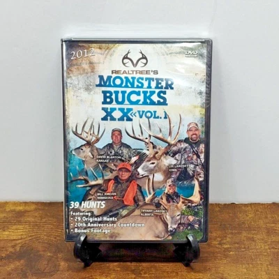 REALTREE MONSTER BUCKS XX 20 VOLUME 1 New Sealed DVD - Image 1 of 3