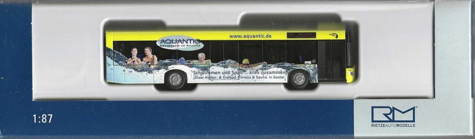 Rietze 65953 Solaris 12 Stadtbus Aquantic Goslar , unbespielt, OVP - Bild 1 von 1