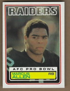 Topps Marcus Allen Rookie 1983 # 294 casi como nuevo + - Imagen 1 de 1