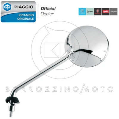 SPECCHIO SPECCHIETTO SINISTRO SX ORIGINALE PIAGGIO VESPA GTS 125 300 - Immagine 1 di 3