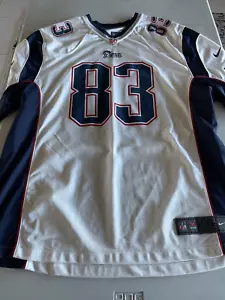 New England Patriots #83 Wes Welker NFL Jersey Nike Men's XXL - Picture 1 of 5