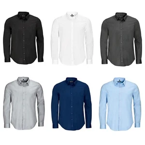 Herren Stretch-Langarmhemd Hemd Oberhemd Übergröße Pflegeleicht S-5XL (BL01426) - Bild 1 von 11