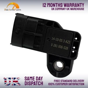 AIR INTAKE TURBO BOOST PRESSURE SENSOR to Ford Ranger Mazda BT-50 2.5 & 3.0 TDCI - Picture 1 of 3