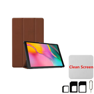 For Samsung Galaxy Tab A T510 S5E T720 S6 Lite P610 Tablet Leather Case Cover