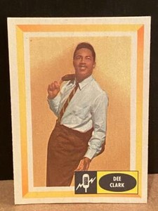 One (1) Fleer Spins and Needles DEE CLARK 1960 Trading Card #30