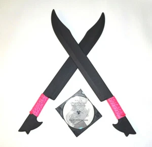Training Sword Kali Pink Filipino Practice Pinuti Polypropylene Philippines DVD - Picture 1 of 3