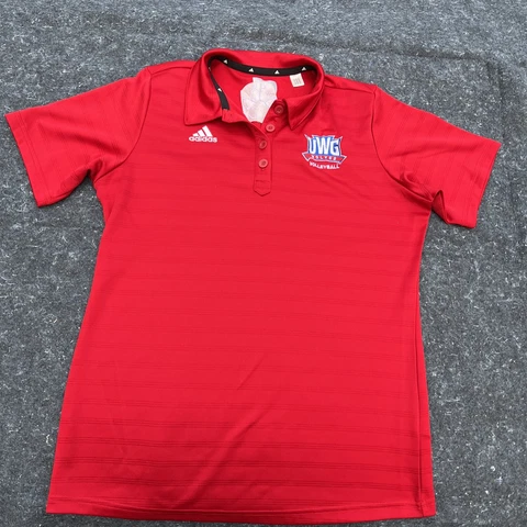 NCAA Adidas Women's Team Iconic Coaches Polo Shirt West Georgia Wolves Cover