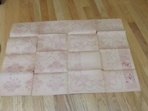  Vtg Workbasket Hot Transfer Prints for Embroidery Baby Pillow/Placemat, Etc. - Picture 1 of 7