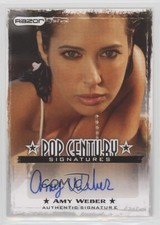 2010 Razor Pop Century Signatures Amy Weber #AU-AW1 Auto 2rz