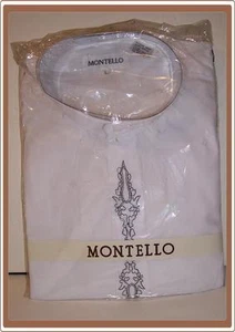 MONTELLO weißes Herrenhemd Größe Large neu in Verpackung *wunderschön* - Bild 1 von 1