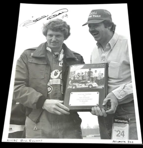 Bill Elliott #9 1985 ATLANTA WINSTON CUP VINTAGE NASCAR HOFer signed 8x10 photo - Picture 1 of 5