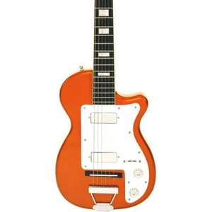 Airline Guitars H44 DLX - Copper - Vintage Harmony-inspired Electric Guitar NEW! - Picture 1 of 8