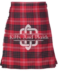 Crawford Tartan schottischer 8 Yard Kilt traditionelle Highlander Kilts für Herren - Bild 1 von 1