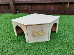 New large design double entrance corner guinea pig shelter (fully assembled ) - Picture 1 of 7