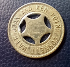 Joan & Ken Point Connett Matt - Medal Token Coin - Horse Shoe / American Flag