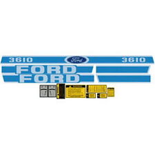 NEW 3610 FORD TRACTOR  DECAL KIT HIGH QUALITY COMPLETE BLUE