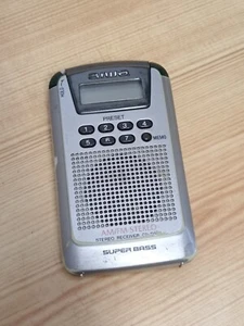 Aiwa CR-DS95 AM/FM Pocket Stereo Radio - Super Bass Presets Speaker PLEASE READ - Picture 1 of 8