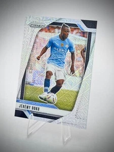 2024-25 Prizm EPL Fútbol No.6 Jeremy Doku Manchester City Mojo Plateado - Imagen 1 de 2