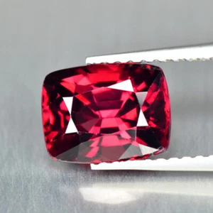 Cojín 2.63Ct_Topnotch Color Rojo Rosado Natural Rodolita de Sri Lanka Granate - Imagen 1 de 1