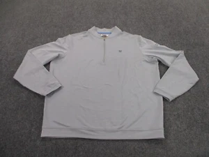 Peter Millar Jacket Adult L Gray Performance Lightweight Tech Golf Stretch Mens - Picture 1 of 11