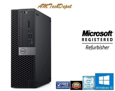 Dell Optiplex 5060 SFF Intel Core i5-8500 3.4Ghz 32GB 512GB SSD Win10 Pro 64-bit - Image 1 of 3