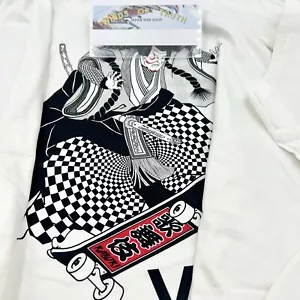 T-shirt manica corta VANS e JAPAN CULTURE GOEMON KABUKI bianca limitata Giappone - Foto 1 di 16