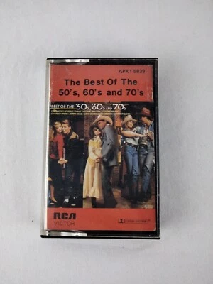The Best Of The 50's 60's & 70's Various Artists Compilation Cassette Tape    - Image 1 of 4