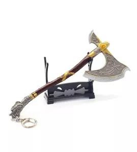 God of War Ragnarok Keychain Kratos Leviathan Axe Replica Accessory Game - Bild 1 von 7