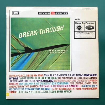BREAK-THROUGH (Studio 2 Stereo Introduction) Jazz Latin Pop Easy Soundtracks LP - Image 1 of 4