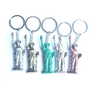 Schlüsselanhänger Freiheitsstatue Schwermetall Souvenir Geschenk New York City Skyline - Bild 1 von 17