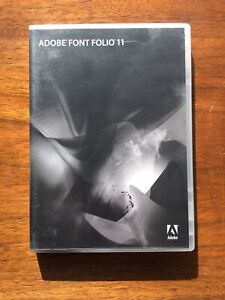 Adobe Font Folio 11 Font Typeface 2300 Fonts Library RARE