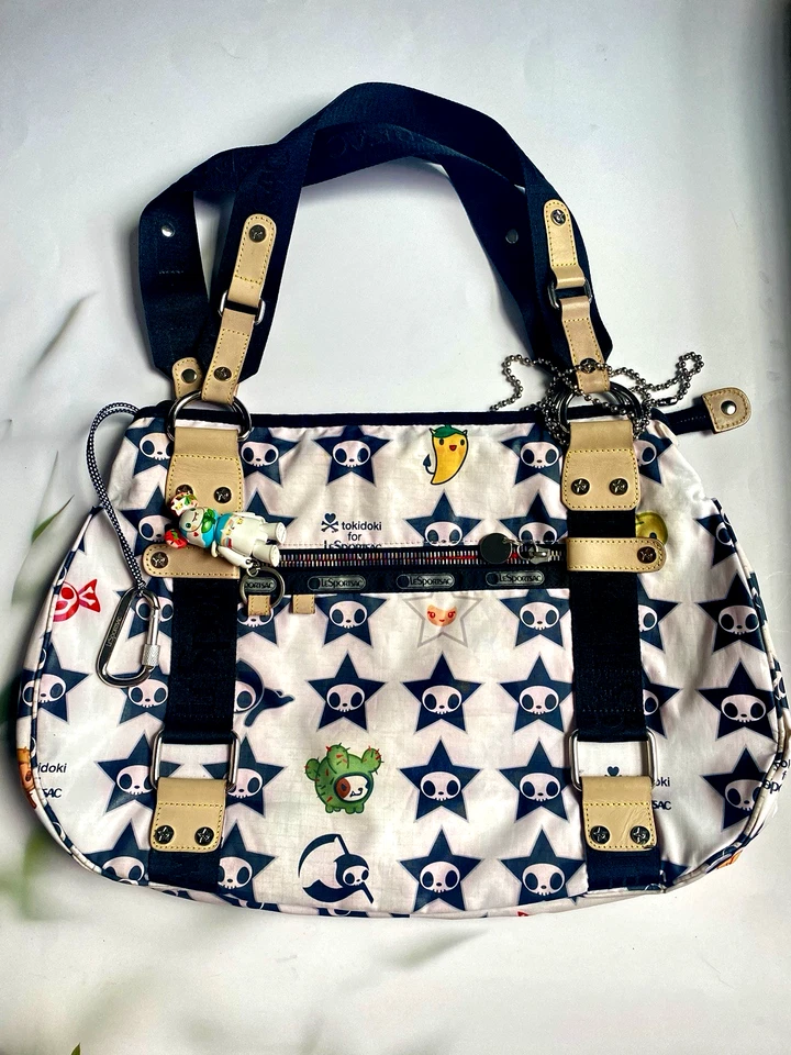 Tokidoki x LeSportsac Eco Mondo Zucca Hobo Bag  Eco Friendly Recycle  - Image 1 of 4