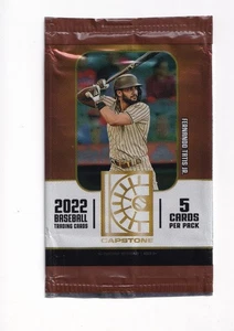 Paquete de cera vacío de béisbol Panini 2022 Capstone Fernando Tatis Jr - Imagen 1 de 2