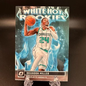 2023-24 Panini Donruss Optic Brandon Miller White Hot Rookies #10 Hornets - Bild 1 von 2
