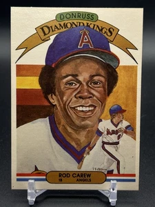 Donruss Rod Carew Diamond Kings 1982 #8 - Imagen 1 de 2