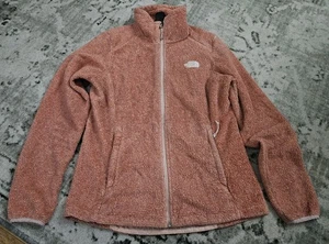 THE NORTH FACE Women’s Medium Fleece Fuzzy Sherpa Full Zip Jacket Sweater - Picture 1 of 14