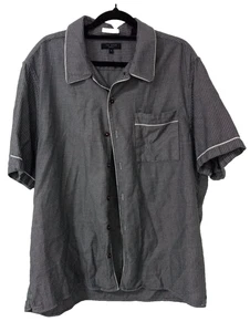 Ted Baker London Short Sleeve Collared Button Up Shirt Size 6 - Picture 1 of 3