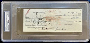 Jackie & Rachel Robinson 1948 Signed Personal Check, PSA/DNA Certified Auto. - Picture 1 of 4